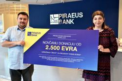 PodrÅ¡ka Piraeus banke humanitarnom projektu "Dobri roÄak"