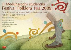 II meÄ�unarodni studentski  festival folklora i proslava 50 godina postojanja folklornog ansambla 'ORO' SKC-a iz NiÅ¡a