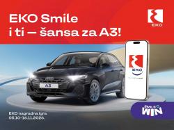 Velika EKO nagradna igra donosi Audi A3 i nedeljne nagrade u gorivu