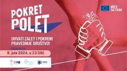 Kroz zajedniÄke inicijative do pozitivnih promena - ProduÅ¾en je rok za prijavu za program podrÅ¡ke javnom zagovaranju "Pokret Polet"
